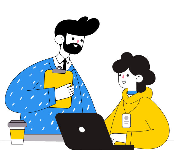 Website hosting security and data protection illustration