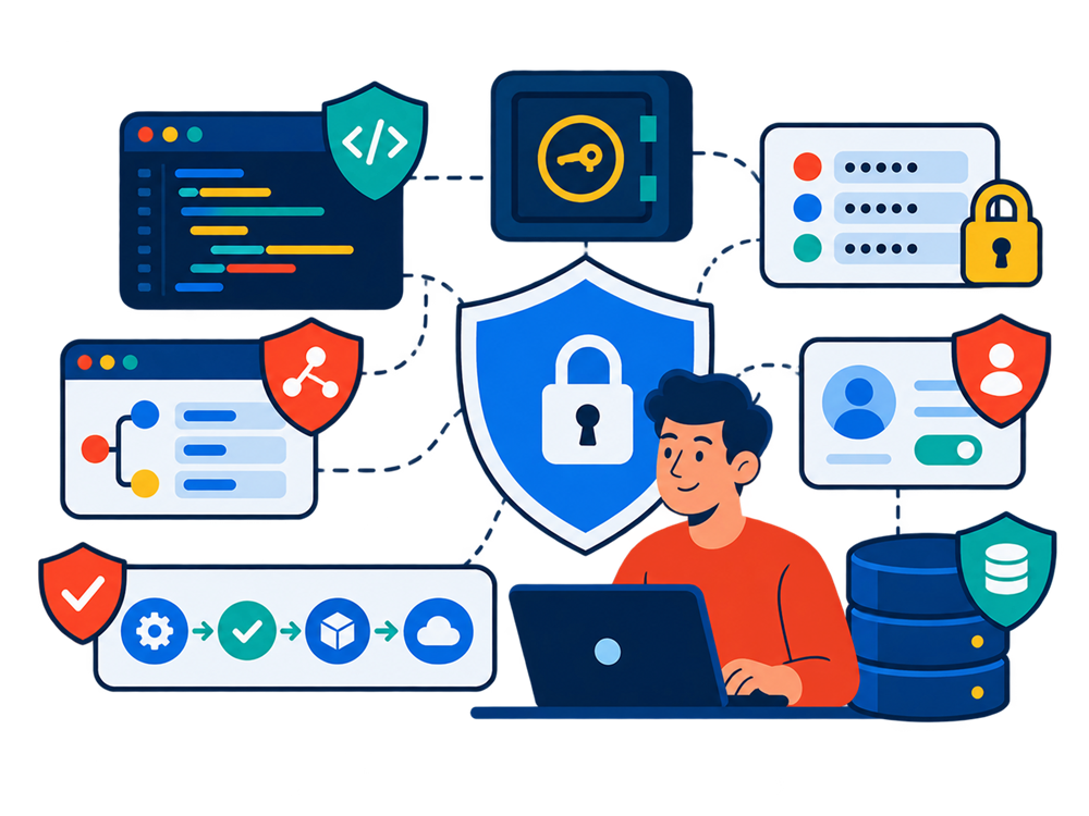 Laravel hosting security with environment protection, dependency updates and backups
