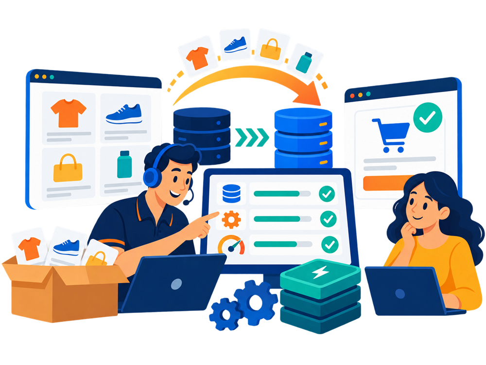 Magento hosting support for store migration, caching and platform updates