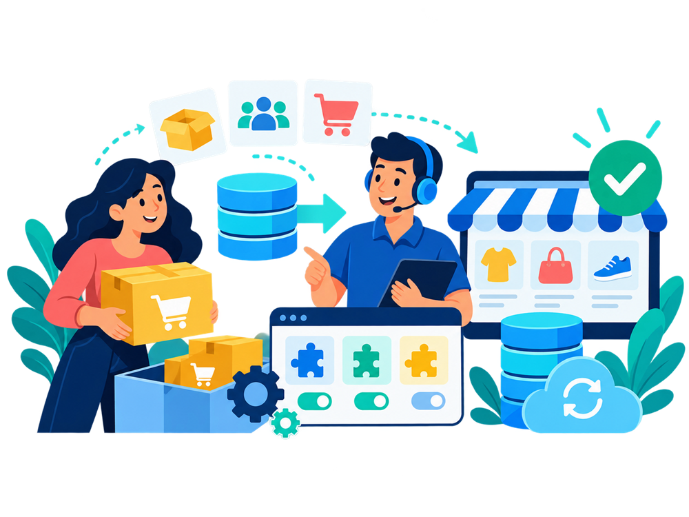 PrestaShop hosting support for store migration, modules and platform upgrades